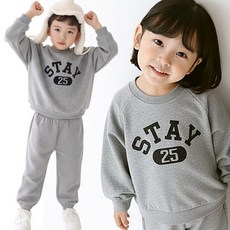 코코비 스테이set 겨울/기모/아동용/상하복/등원복/등하원룩