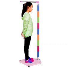 키 측정기 신장측정기 수동 키재는 기계 병원 학교, 1개, 상세페이지 참고, 핑크컬러 키 측정기 (70-190cm)