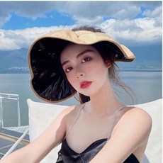 여성용 헤어밴드 썬캡 브라운jsj7+5cBj