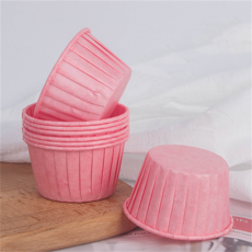 超低價！50pcs烘焙紙杯蛋糕模具蛋糕紙杯瑪芬杯耐高溫防油紙烘焙用品工具節日假期家庭聚餐烘焙用品, 粉, 1個