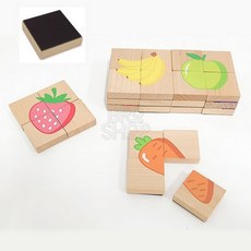 브로샵 과일 유아 자석퍼즐 18개월퍼즐