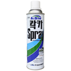 일신 락카 페인트 스프레이, 백색, 240ml, 1개
