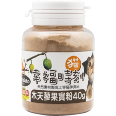 chiato 貓幸福時刻 木天蓼果實粉 40g, 1個, 木天蓼粉