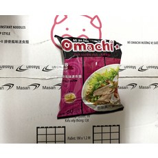 Omachi 排骨風味速食麵 60公克, 30個