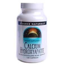 SOURCE NATURALS 羥基磷灰石鈣膠囊, 1入, 120顆