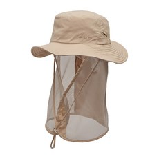 블랙야크 공용 메쉬 차양막 모자 사하라햇A 2BYHTS4920, BEIGE, 058