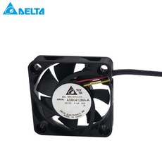 DELTA 저소음 냉각팬 쿨러 40mm 12V 0.12A 쿨링팬, 1개