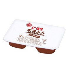 오뚜기 오쉐프 초코소스 디스펜팩 12g 낱개, 10개