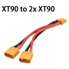 XT90 남성 케이블 GX20 2 3 4 5 6핀 여성 도킹 에비에이터 항공 플러그 소켓 원형 커넥터 (듀얼트론 LP16-, 03 XT90-2x XT90