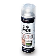 노루페인트 다용도 외벽 옥상 방수 코팅제 스프레이, 투명, 550ml, 1개