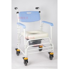 便盆椅 便器椅 鋁製推手型不可收合 均佳 JCS-205, 單台-一般坐墊