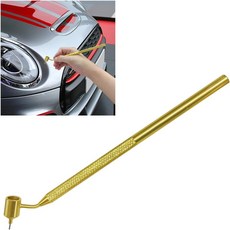 파인 라인 페인트 펜 0.5mm 유체 라이터 도구 디테일 터치업 페인팅 골드 팁 황동 구조 왁스 어플리케이터 록 칩 및 스크래치 수리용