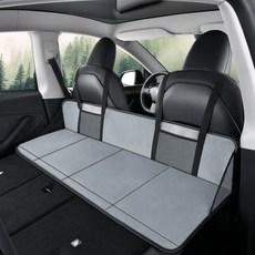 자동차 뒷좌석 평탄화 매트 캠핑 장거리 여행용 차박 용품, XT-회색