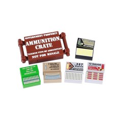좀비 독성 오염 경고 키트 의료 가방 컴퓨터 인쇄 타일 탄약 벽돌, [49] AE형 Ammo pack, 7. B16-35-1