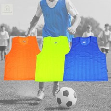 휴이몰 형광 축구 단체복 팀조끼 유소년용 축구팀조끼
