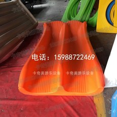 야외 플라스틱 미끄럼틀 공원 유치원 슬라이드 학교 대형, 2.6m 더블 슬라이드