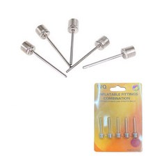 공 에어 공기 바람 주입 넣기 펌프 바늘 핀 5P세트, 공기주입바늘5개입, 1개