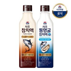 참치액 500g 1개 + 통영굴 참치액 500g 1개