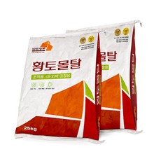 바른황토 편백 황토몰탈 미장 조적용 황토방 찜질방 구들 25kg, 1개