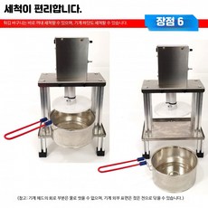 끄롱마제 가정용 대형 스테인리스 착즙기 과일 야채 주스 프레스 충전식 대용량 원액기, 신형세트프라이팬포함, 단일 모델