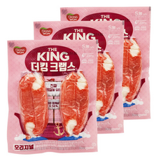 동원 더킹 크랩스 /보냉박스+아이스팩/ 동원 더킹 크랩스, 3개, 140g