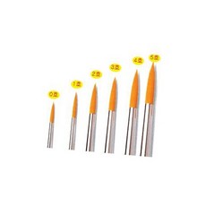 아크릴붓 320 3호 12개입 물감 화방용붓 초등학교