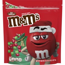 m&m's 聖誕系列牛奶巧克力, 1包, 1.078kg