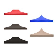 런웨이브 3중 600D (천막 지붕만) 캐노피 방수코팅, 끈타입(3x2m), 베이지