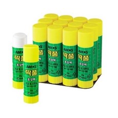 아모스 딱풀 1팩(12개입), 12개, 35g