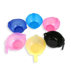 헤어 컬러 작업용 염색 믹싱 컵 도구