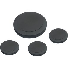6인치 및 6.5인치 스피커용 PCS 카 도어 스피커 베이스 블록커 블랙 유니버설 셀프 접착 스피커 인핸서 4개