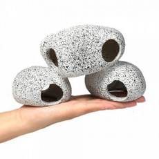 어항꾸미기 물고기 은신처 구피 놀이터 장식 3단, 1개