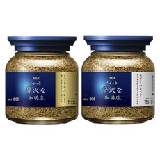 AGF 조금 사치스러운 커피점 스페셜 블랜드 + 모던 블랜드, 1개, 2개입, 80g