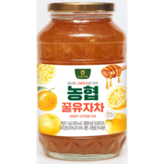 유자차 1kg/꿀생강차1kg [고흥두원농협 국산100 뀰 유자차/꿀생강차] 엄선된 고흥유자 국산생강100, 1kg, 1개입, 1개