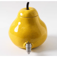 찬물주전자 밴딩 배낭 세트 대용량 내 고온 콜라보레라케어 가정용 시원한 물주전자, 1개, 4L, 황색 배자수구