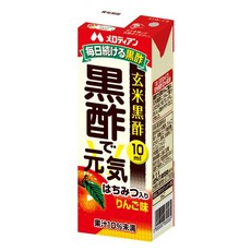 멜로디안 흑초로 건강 사과맛, 200ml, 1개