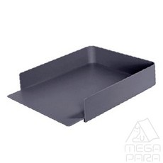 메가파라 데코트레이 1단 진회색 오픈형트레이