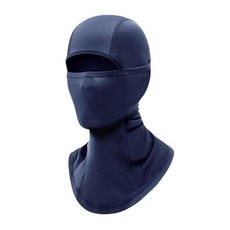 2THE 더STAR 스타S Balaclava 스키 마스크 여름 쿨링 페이스 커버 경량 시스트 남성용 여성용 자외선 차단 유니 오토바이 다크 그레이. 단일 사이즈, 네이비 블루 - 힌지