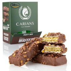 CARIANS 피스타치오 카카오 초콜릿 웨이퍼 1g 10개입 1개, Wafer-Onebite-Size