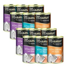 미아모아 바이탈 드링크 치킨 12개 고양이음료, 단품