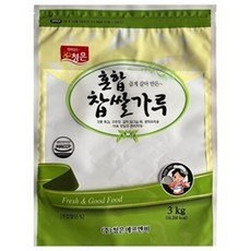 청은 혼합 찹쌀가루, 2개, 3kg