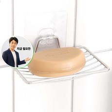 쌍문상회 지금 필요한 비누거치대 받침 무타공 스텐 비누 비누받침대 거치대 K31872EA, 본상품