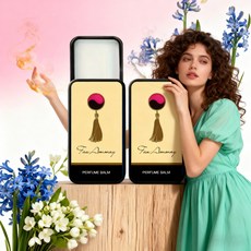 오래 지속되는 은은한 향기 휴대와 사용이 간편한 여성 고체 향수, 3개, 15g