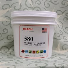 REACH 580 全合成鐵氟龍潤滑油脂 7磅裝 工業用耐高溫潤滑油脂, 1個