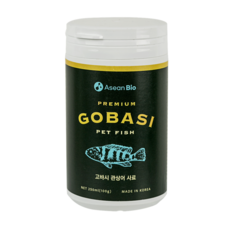 고바시 관상어 애완용 어항 물고기 사료 100g 치어용, 2개