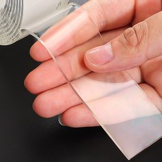 30mmX1M 양면 실리콘 투명테이프, 30mmX1M 투명 실리콘테이프 양면