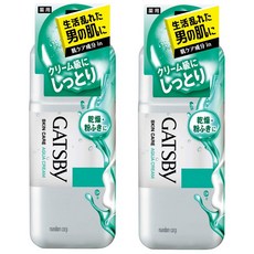 GATSBY 170 (x 2) (개츠비) 약용 스킨 케어 아쿠아 크림 맨즈 스킨 케어 촉촉한, 2개