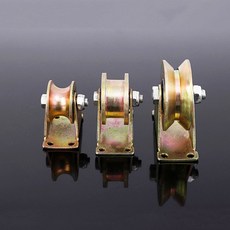 도르래 로프용 도르레 휠 트랙 베어링 U형 H형 V형, V자형, 31mm