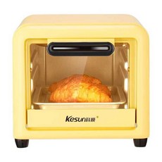 가정용 전자레인지 베이커리 귀여운 5L 작은 귀여운 전기 오븐, 노란색 5L