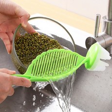 EVERYBO 쌀 세척봉 연두색 쌀세척도구 세척편리소품, 분홍색, 1개